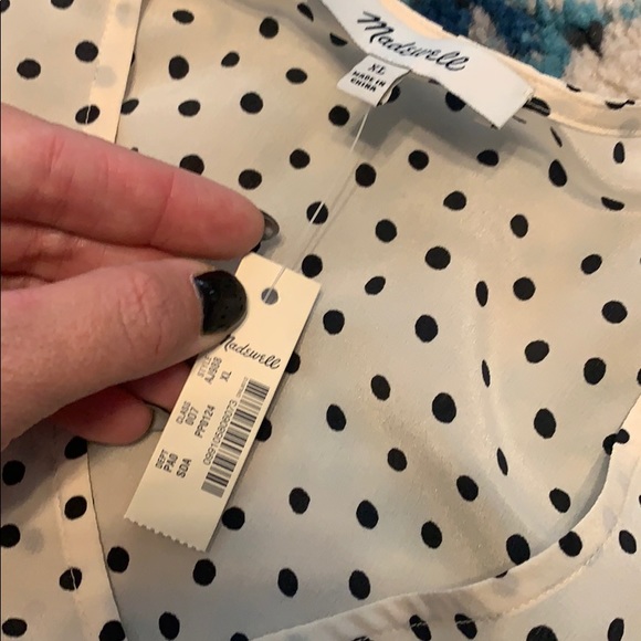 Silk Madewell Blouse - Picture 7 of 8